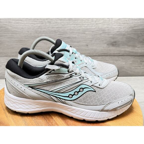 Saucony Cohesion 13 Women’s Running Shoes Gray S10559–2 Size 9 - Picture 1 of 10